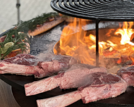 BBQ met bakservice foto's